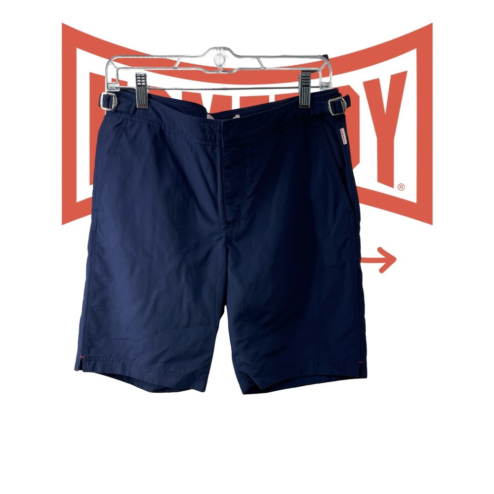 Orlebar Brown Deep Blue Athletic Shorts